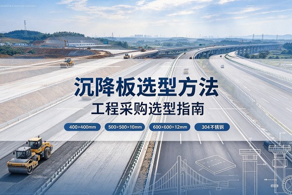 鲤城沉降板选择方法