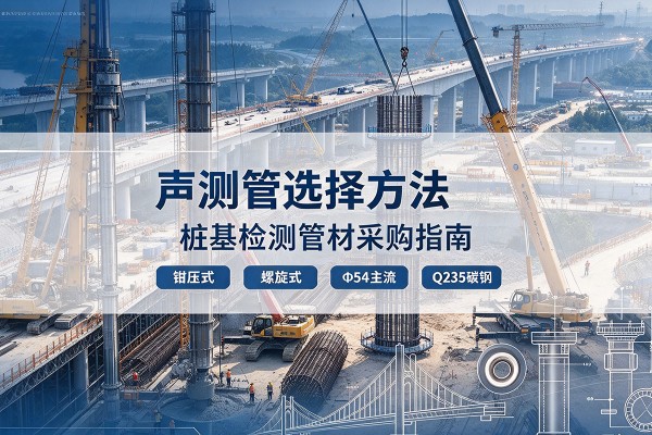 鲤城声测管选型标准