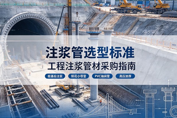 鲤城注浆管选型标准