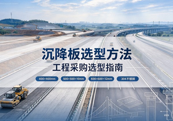 鲤城沉降板选择方法