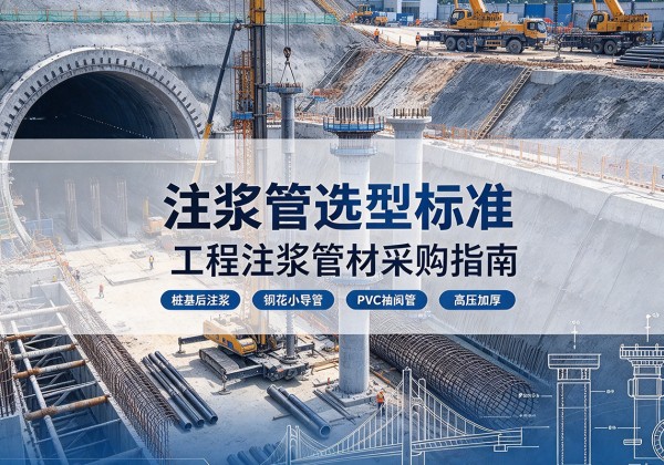 鲤城注浆管选型标准